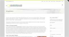 Desktop Screenshot of chirurgia-estetica.pallaoro.com